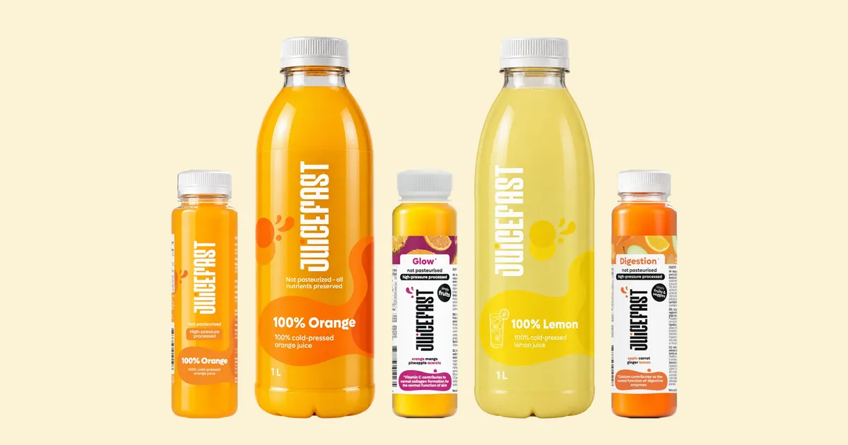 Veleprodaja sokova za hotele, Juicefast boce od 1 L i sokovi od 250 ml za hotelski doručak