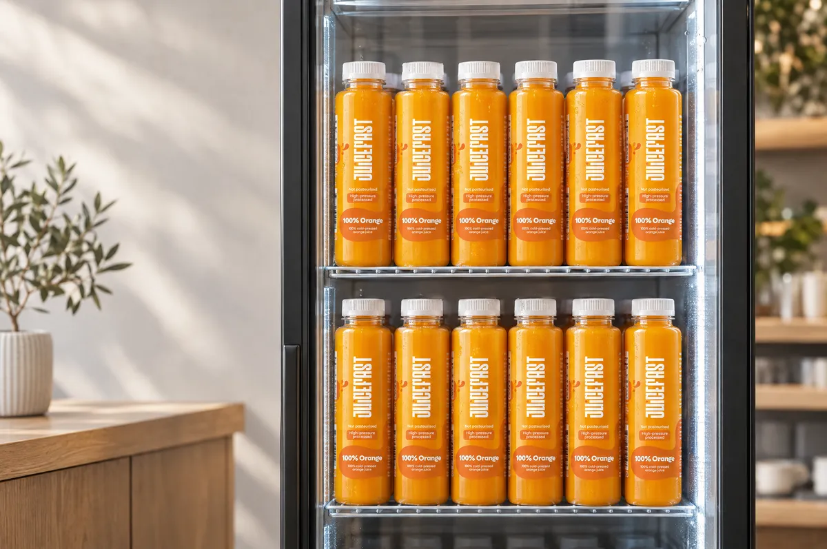Orange 250 ml u punom hladnjaku nakon dostave