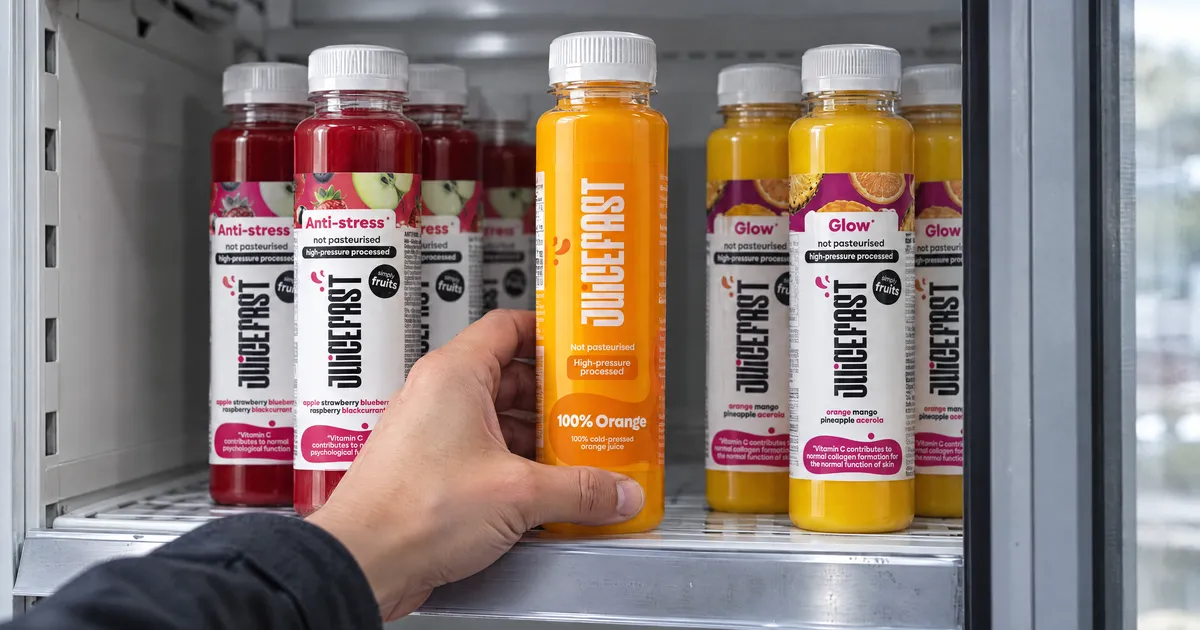 Retail sokovi: boce Orange, Anti-stress i Glow u rashladnoj vitrini