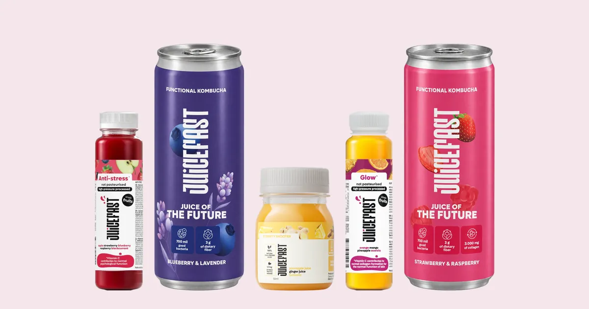 Pića za wellness i salone, Juicefast Anti-Stress i Glow sokovi, Eternity Shooter i kombucha za goste spa centra
